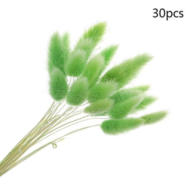 Colorful Dried Fox Tail & Bunny Tail Pampas Grass Bouquet