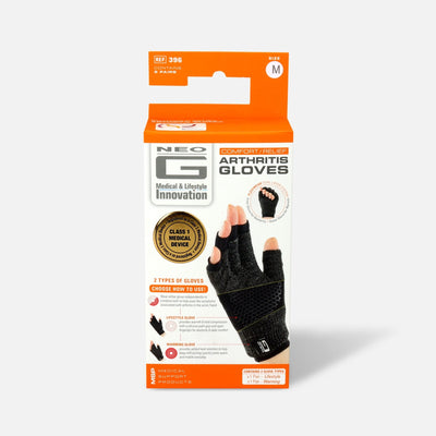 Neo G Comfort Relief Compression Gloves - Medium Size