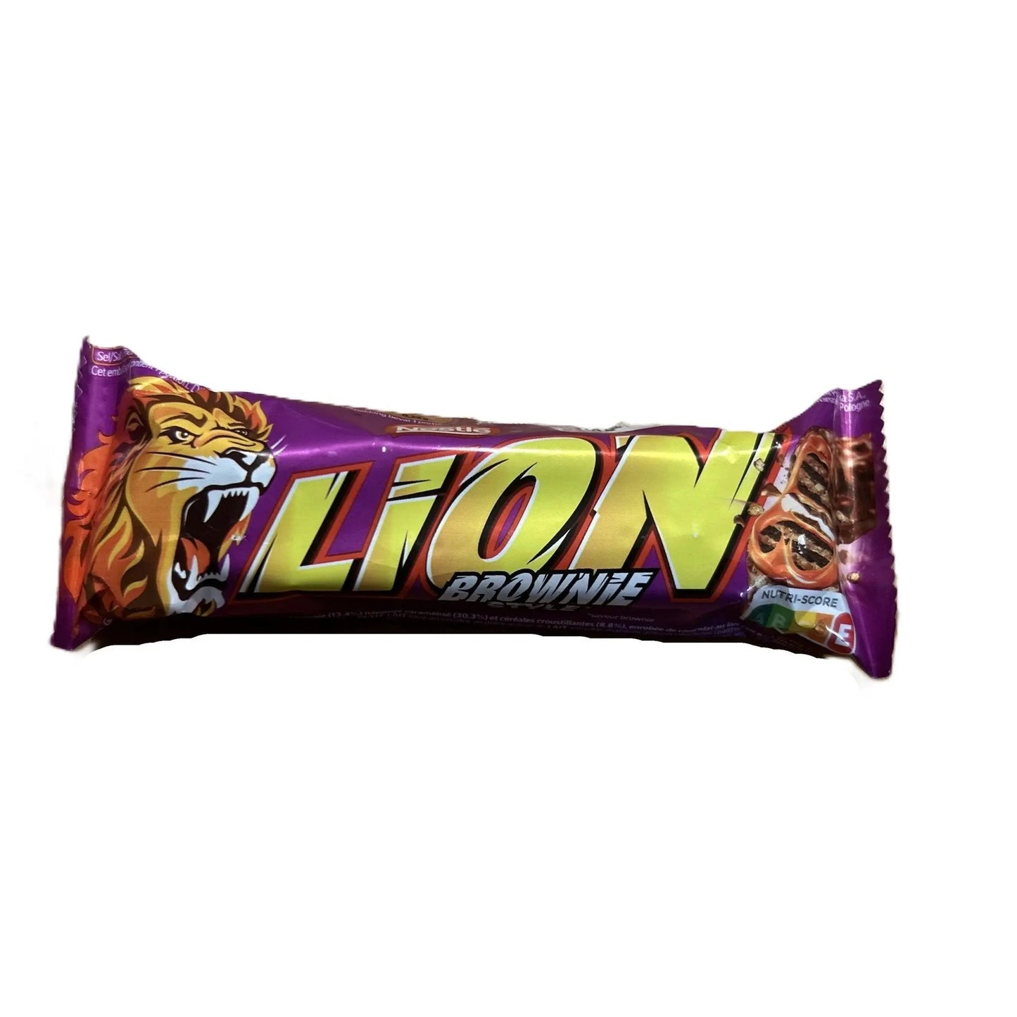 Nestlé Lion Brownie – Barre de chocolat brownie 45g