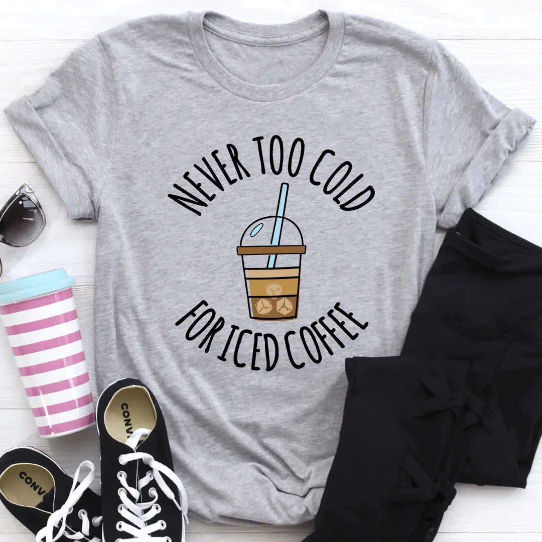 Nunca hace demasiado frío para tomar un café helado