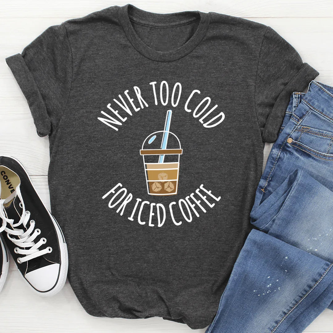 Nunca hace demasiado frío para tomar un café helado