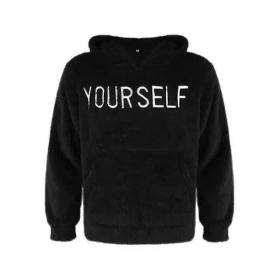 Sudadera con capucha de lana para hombres - Casual y cómoda