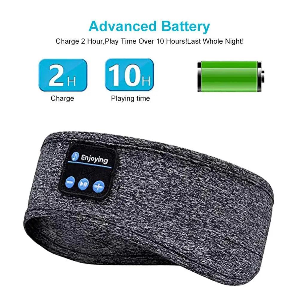 STEVVEX Bluetooth Wireless Sports Headband Headphones