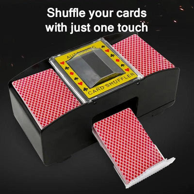 Electric Automatic Casino Card Shuffler - Perfect for Game Nights