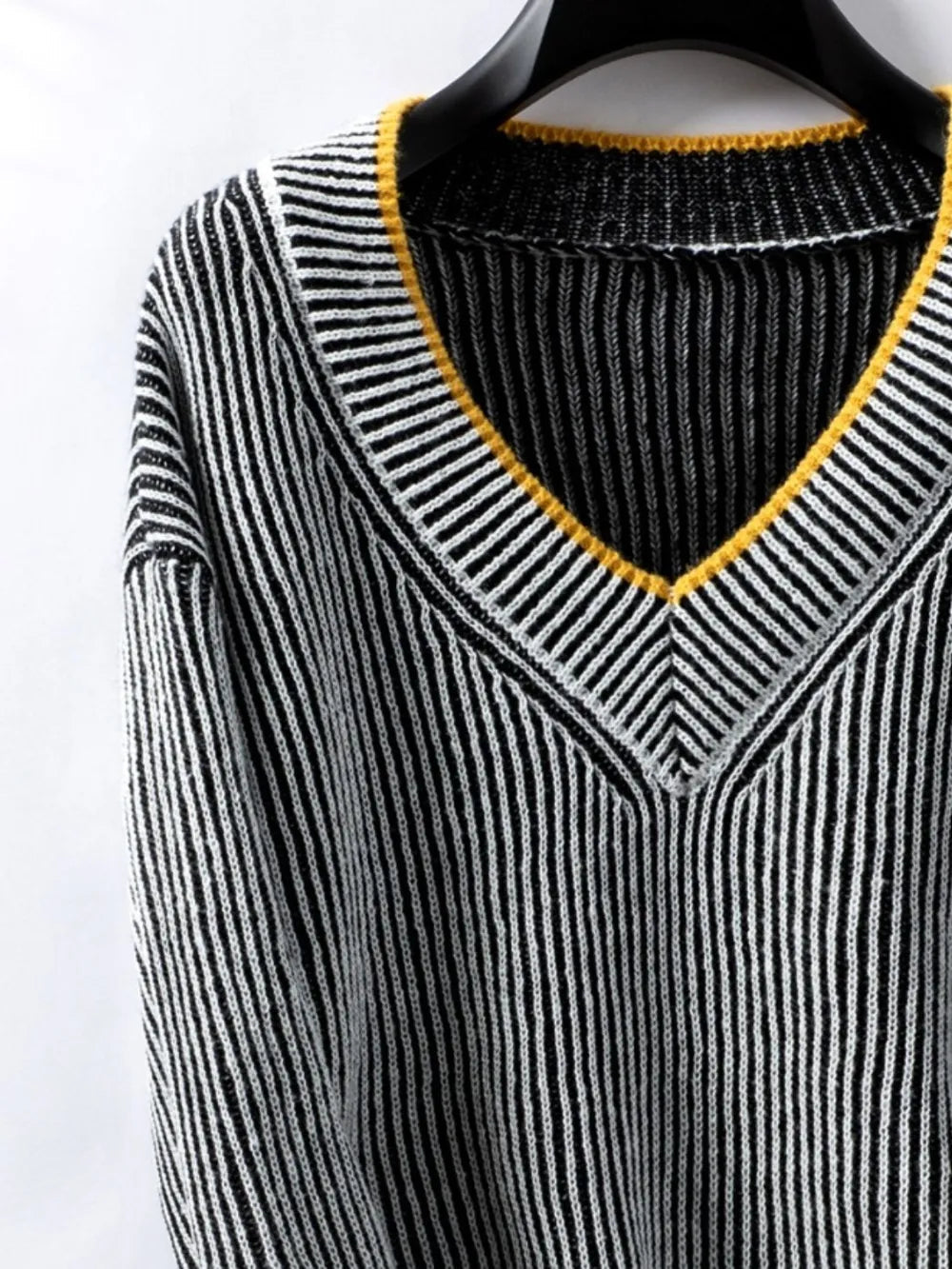 New casual pullover loose knit sweater - Korvel