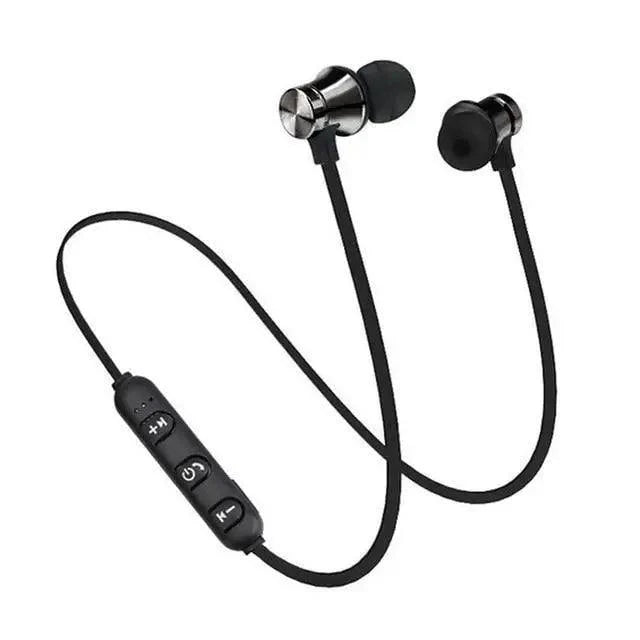Magnetic Wireless Bluetooth Neckband Earphones for Sports