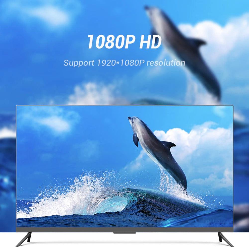 Adaptador HDMI a VGA Premium - Convertidor 1080p