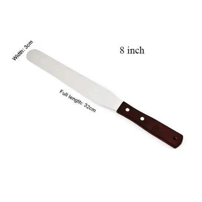 Premium Stainless Steel Cake Spatula Set for Perfect Icing