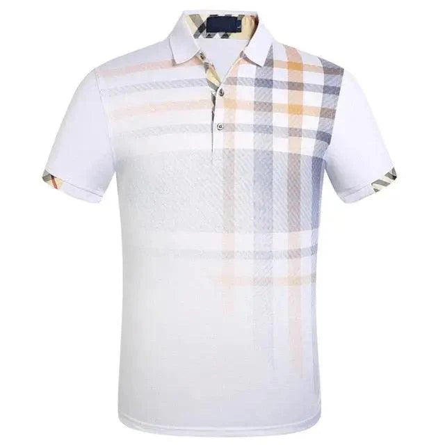 Premium Men's Soft Cotton Polo Shirt - Slim Fit & Breathable