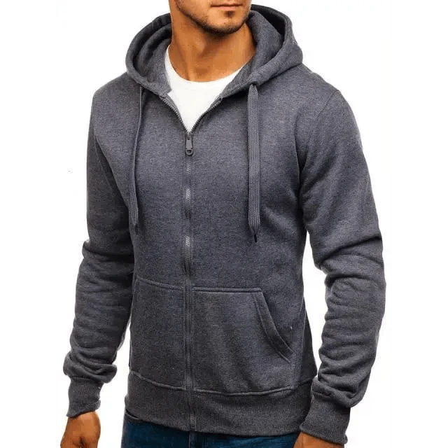 Sweat à capuche décontracté pour hommes - Élégant et confortable
