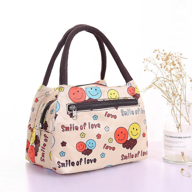 Bolsa de Almuerzo Portátil de Tela Oxford - Aislada y Versátil