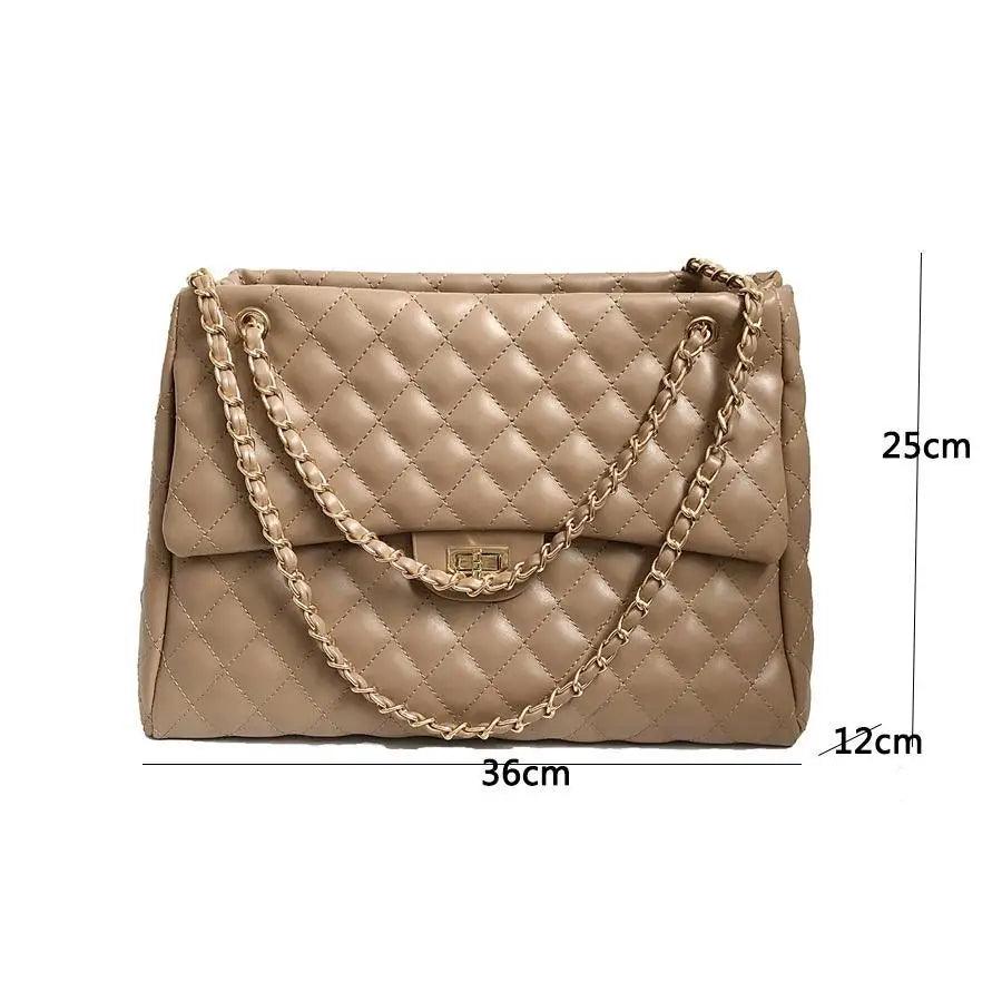 Luxury PU Leather Shoulder Bag for Women - Stylish & Versatile