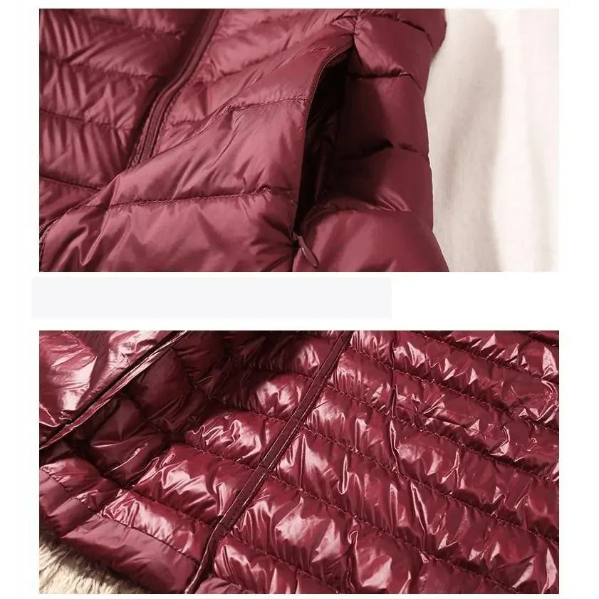 Gilet en Duvet Ultra Léger pour Femmes Tendance