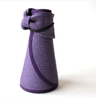 Chapeau de soleil ajustable pour femmes élégant pour l'été