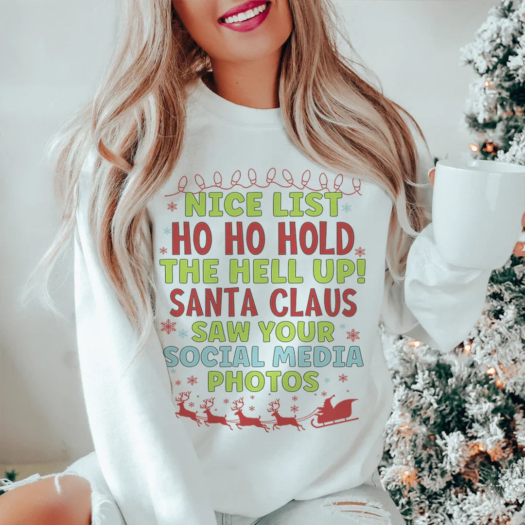 Sudadera Nice List