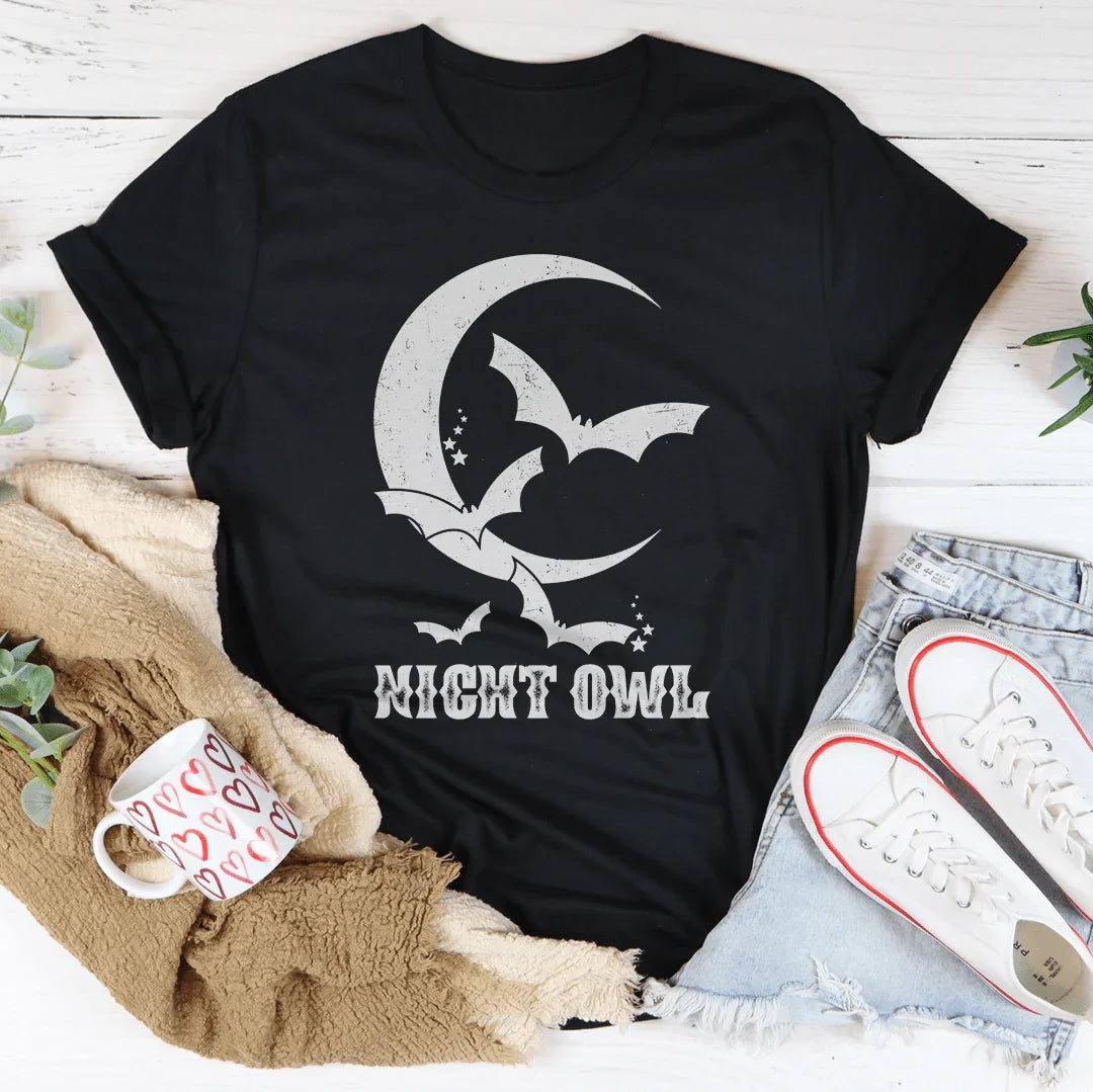 Night Owl Tee - Premium Comfort T-Shirt