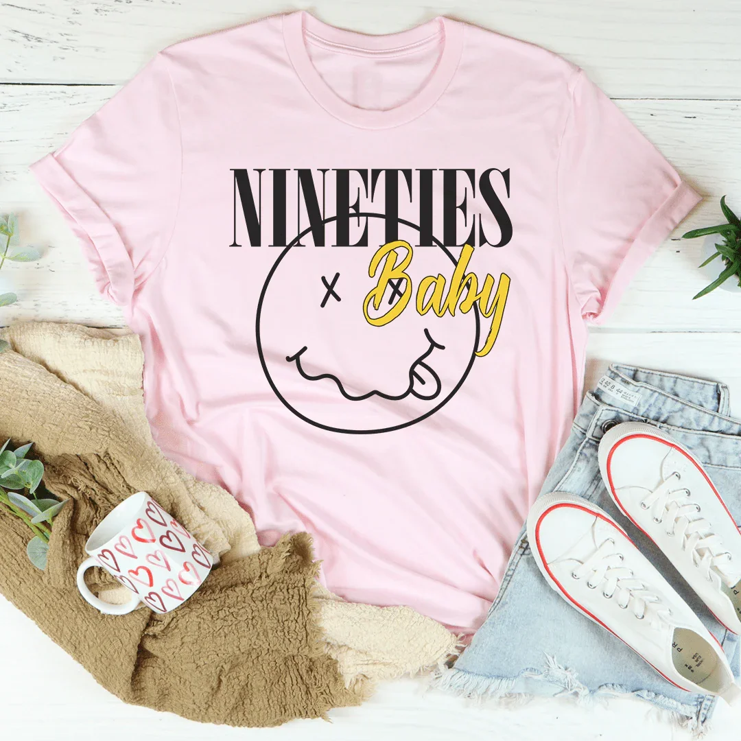 Camiseta de bebé de los noventa