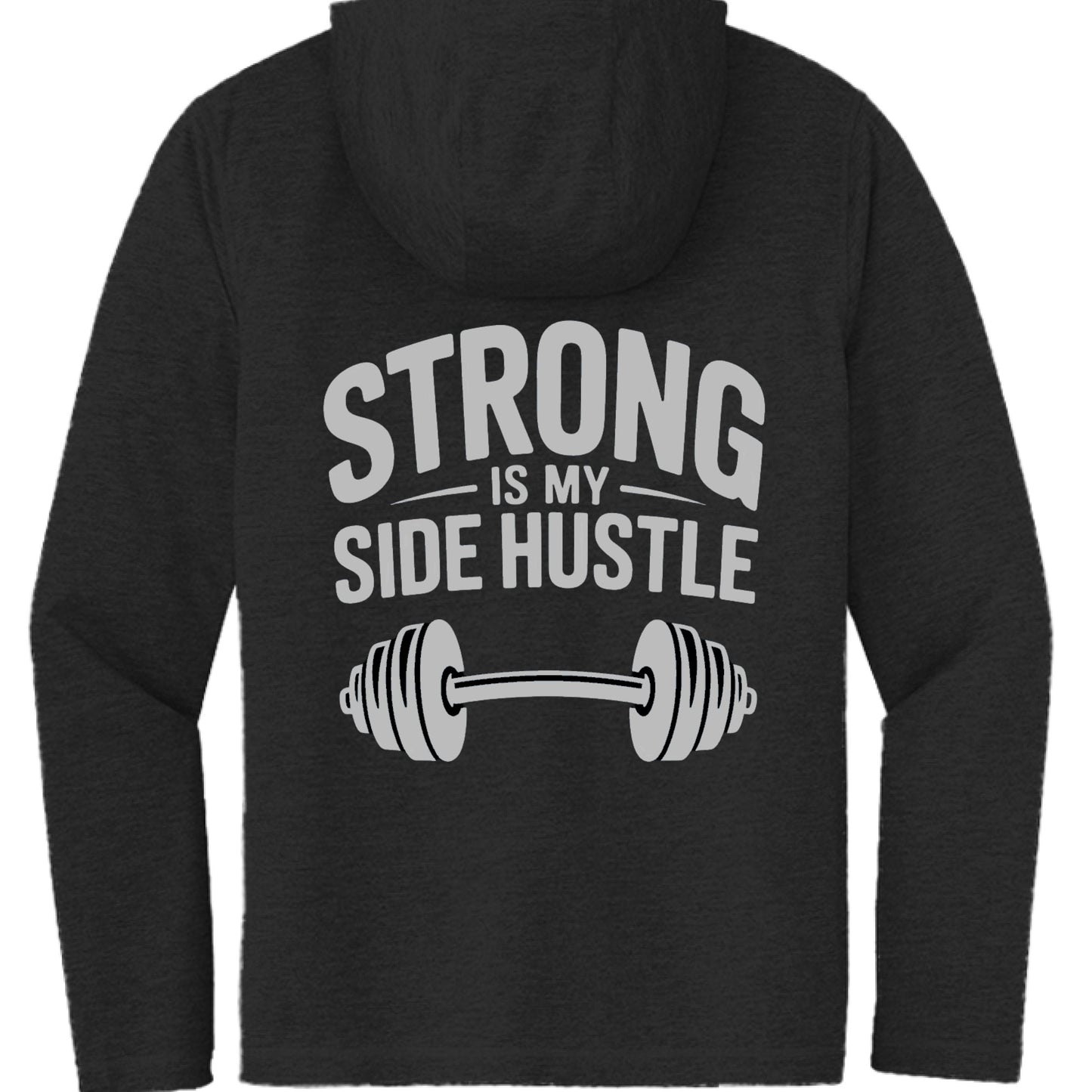 Empower Your Hustle with Our Stylish Hooded Long Sleeve Tee - Korvel