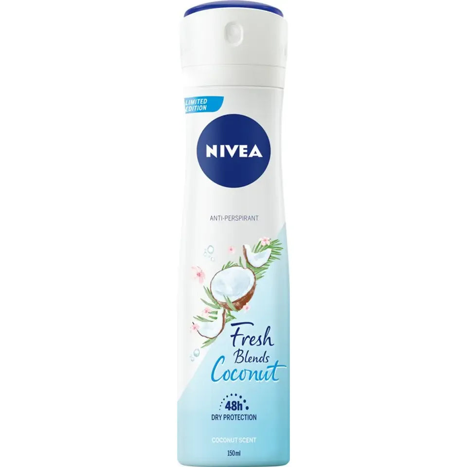 NIVEA Limited Edition Fresh Blends Coconut Anti-Perspirant Spray 150ml