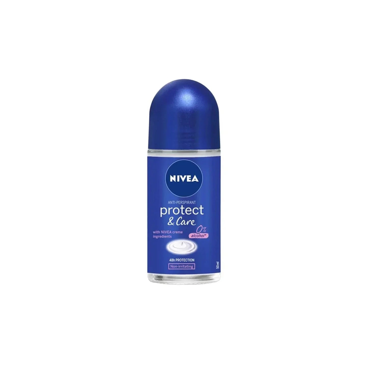 Nivea Protect & Care Roll-On Anti-Transpirant 48H Sans Alcool 50ml
