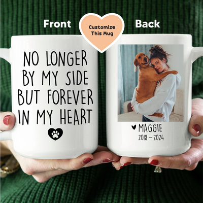 Taza Conmemorativa Personalizada de Mascota - Ya No Está a Mi Lado