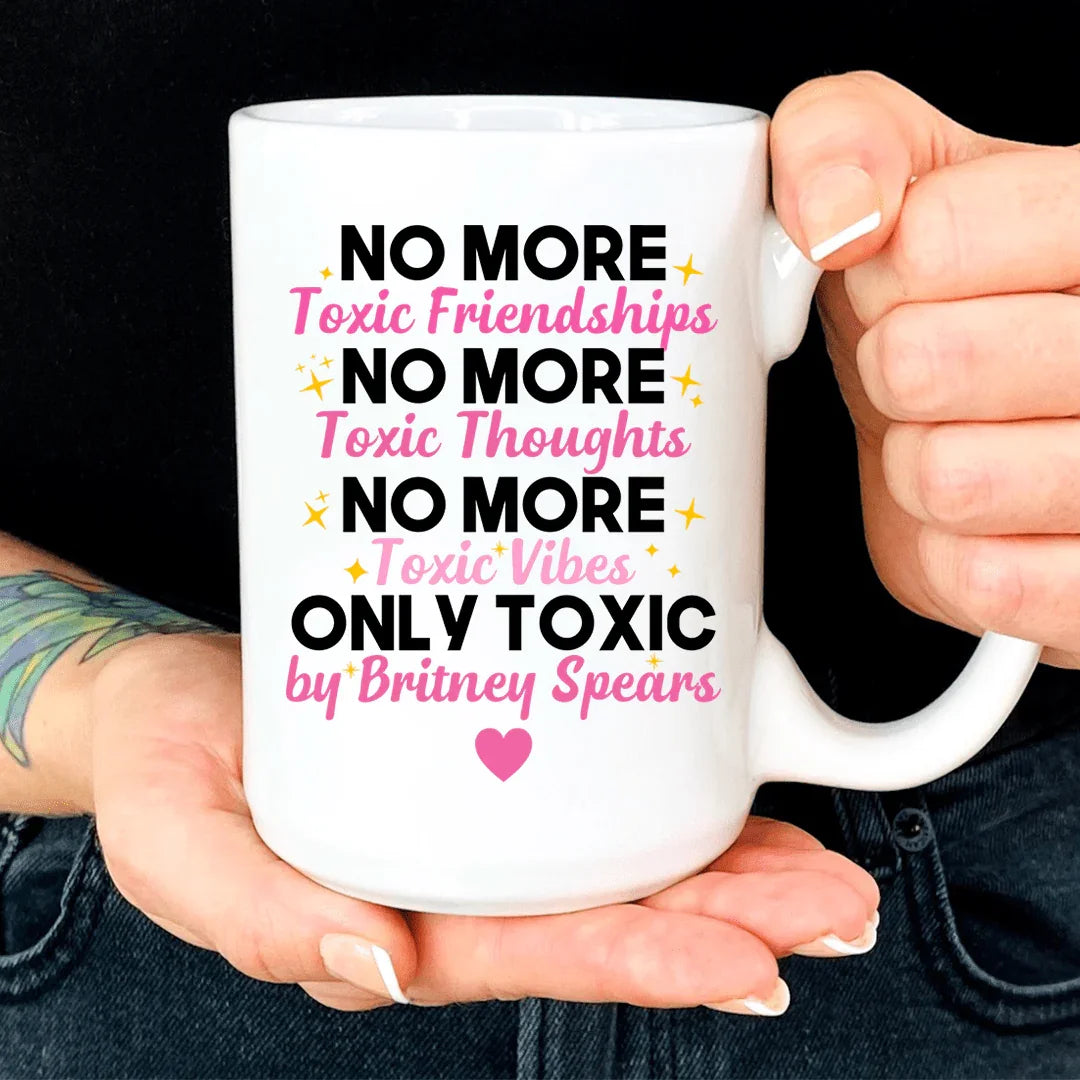 No More Toxic Friendships Thoughts Vibes Mug - Korvel