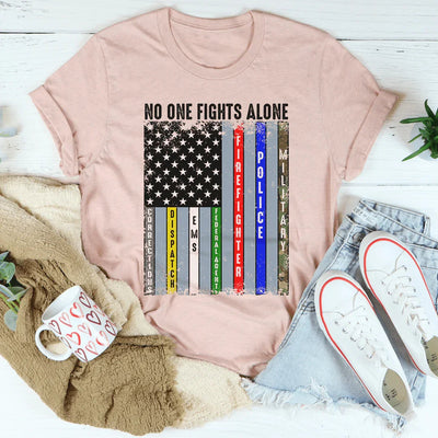 Camiseta Nadie lucha solo