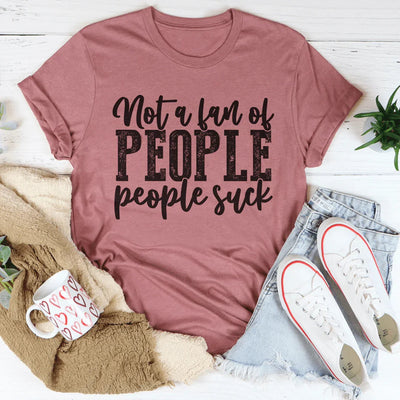 No soy fan de la gente