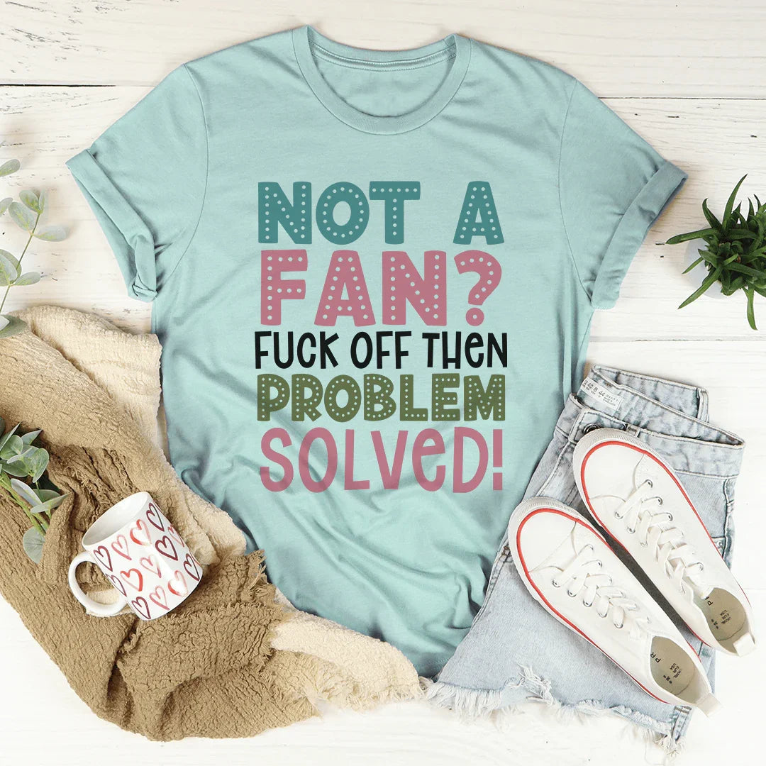 No soy fanático de la camiseta