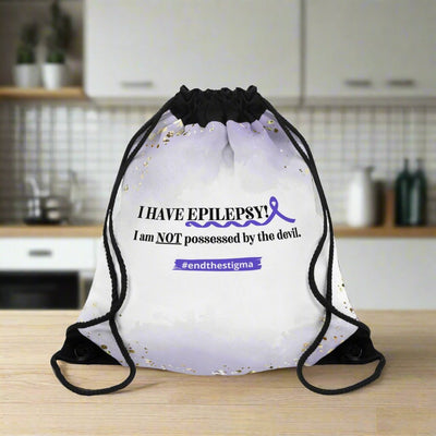 Not Possessed End Stigma Drawstring Bag
