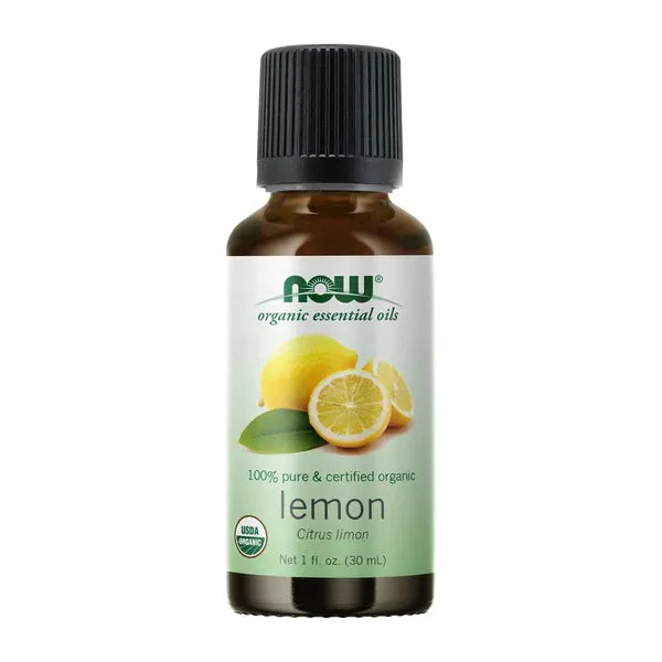 NOW Huiles Essentielles Bio Huile de Citron - 30ml