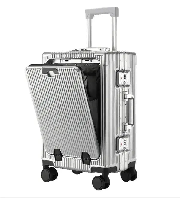 Equipaje de Aluminio Premium con Carro