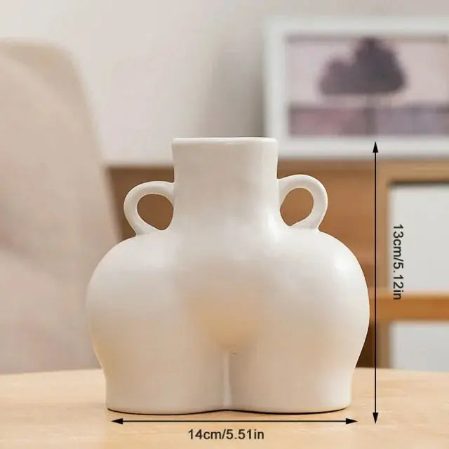 Human Body Ceramics Vases - Unique Home Decor