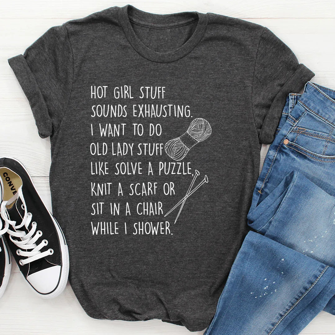 Old Lady Stuff Tee - Korvel