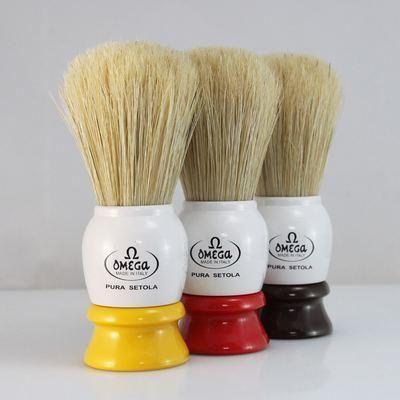 Omega Bristle Shaving Brush 10075 - Premium Grooming Tool