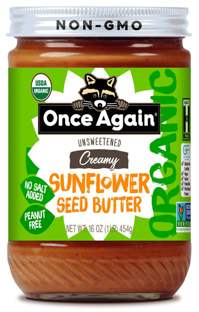 Organic Sunflower Seed Butter, No Added Salt - Nut-Free Delight - Korvel