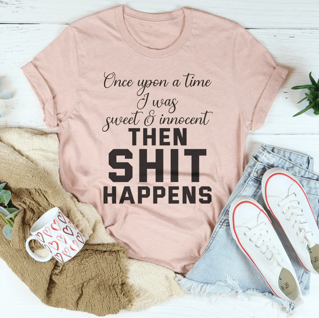 Camiseta Érase una vez que era dulce e inocente