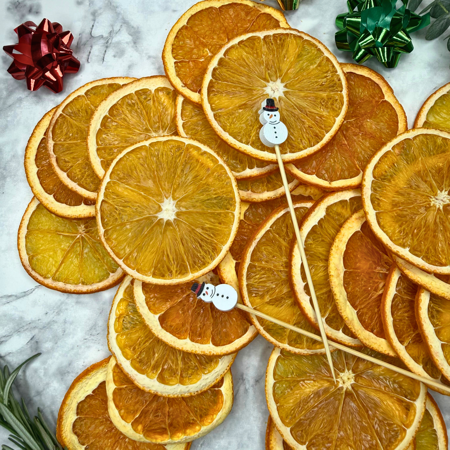 Dehydrated Orange Slices for Bar & Home Decor