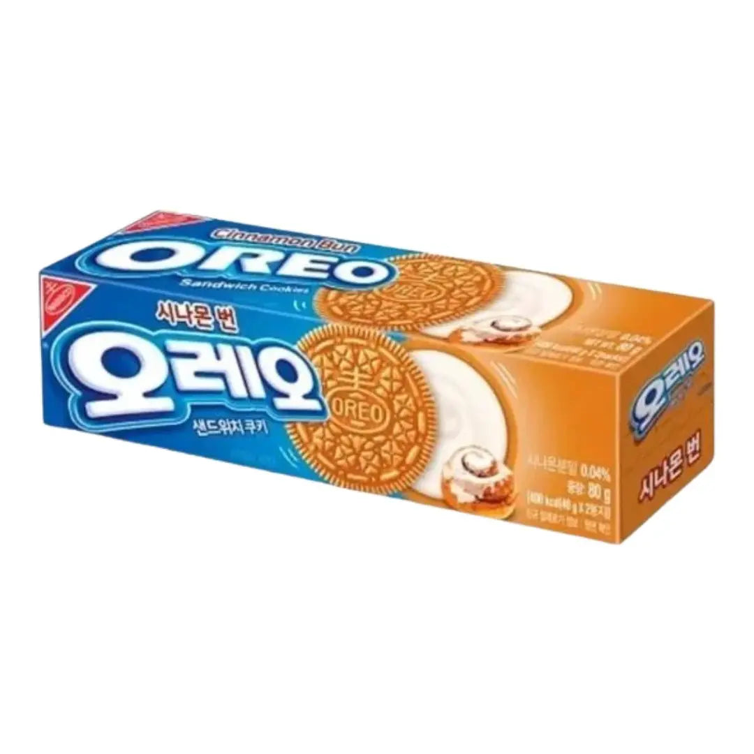 Oreo Cinnamon Bun – Cinnamon-Flavored Sandwich Cookies 80g