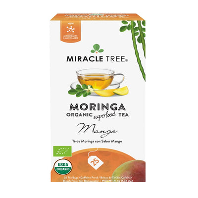 Organic Moringa Tea with Mango Flavor