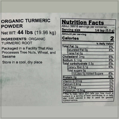 Pólvora de Cúrcuma Premium - Especia Natural para Delicias Culinarias