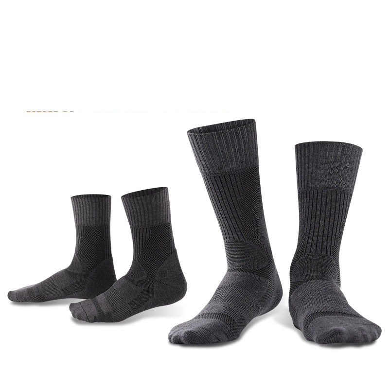 Outdoor Merino wool socks looped breathable midsole hiking socks sports socks - Korvel