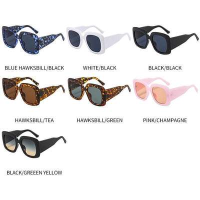Oversized Leopard Designer Sunglasses for Men & Women