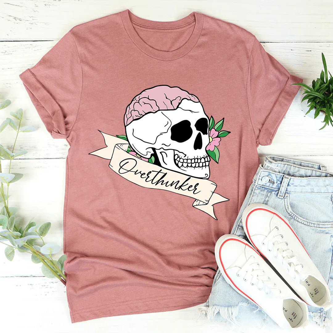 Overthinker Skull Tee - Korvel