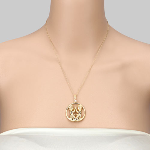 Pendentif en perle véritable de 0,45 carat en argent sterling .925