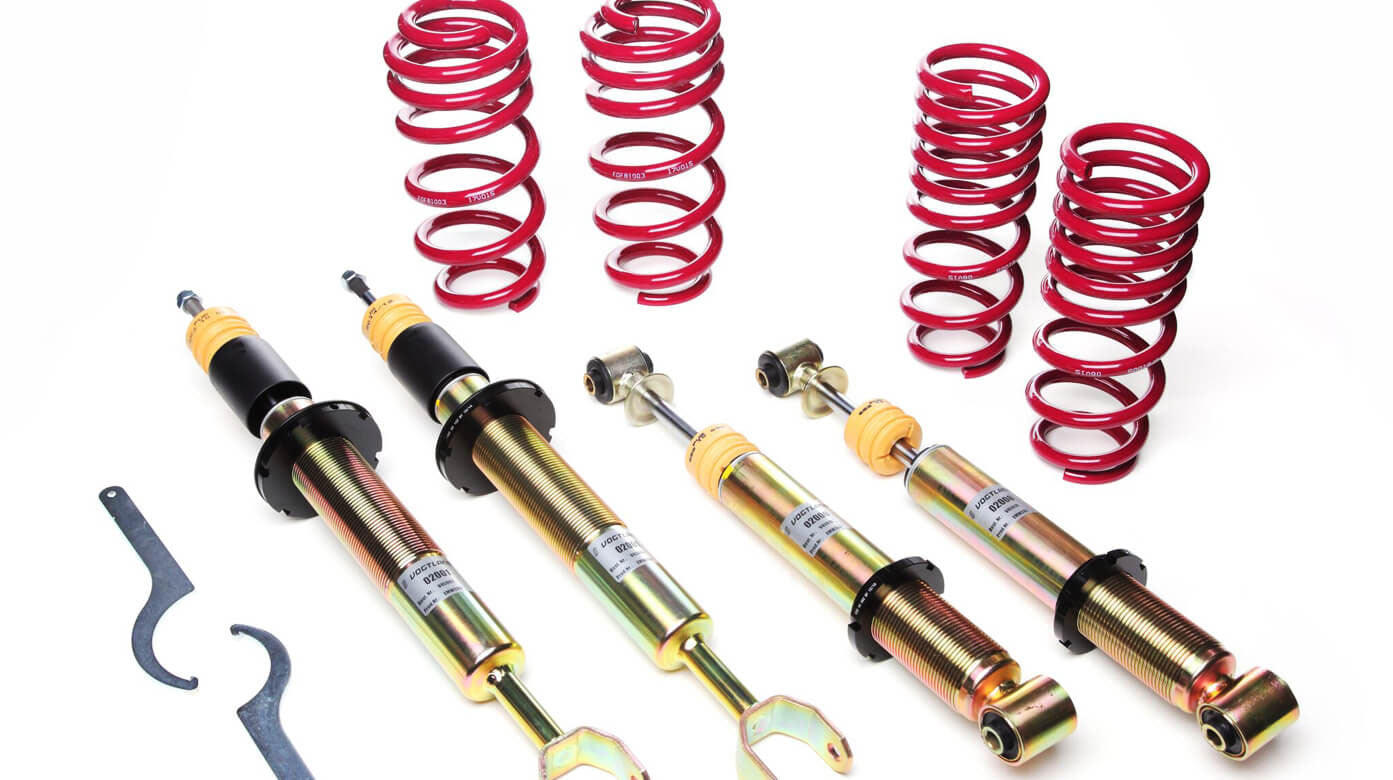 Kit d'amortisseurs réglables en hauteur Vogtland pour Ford Fiesta (2010-2016)