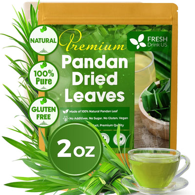 Premium Natural Dried Pandan Leaves - Vegan & Additive-Free