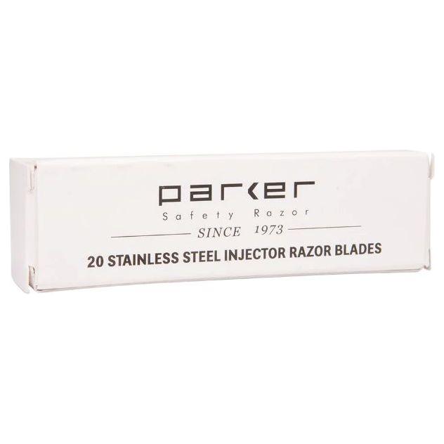 Parker Stainless Steel Injector Razor Blades - 20 Count