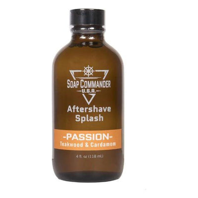Soap Commander Passion After Shave Splash - 4 Oz