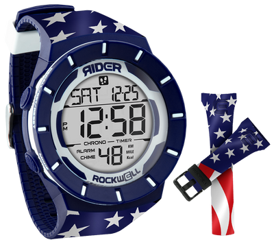 Coliseum Fit™ (Patriot) Multifunction Digital Watch - Korvel